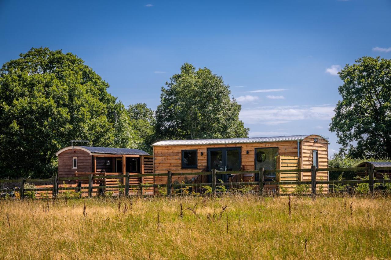 فندق Abberley Shepherds Hut - Ockeridge Rural Retreats Wichenford المظهر الخارجي الصورة