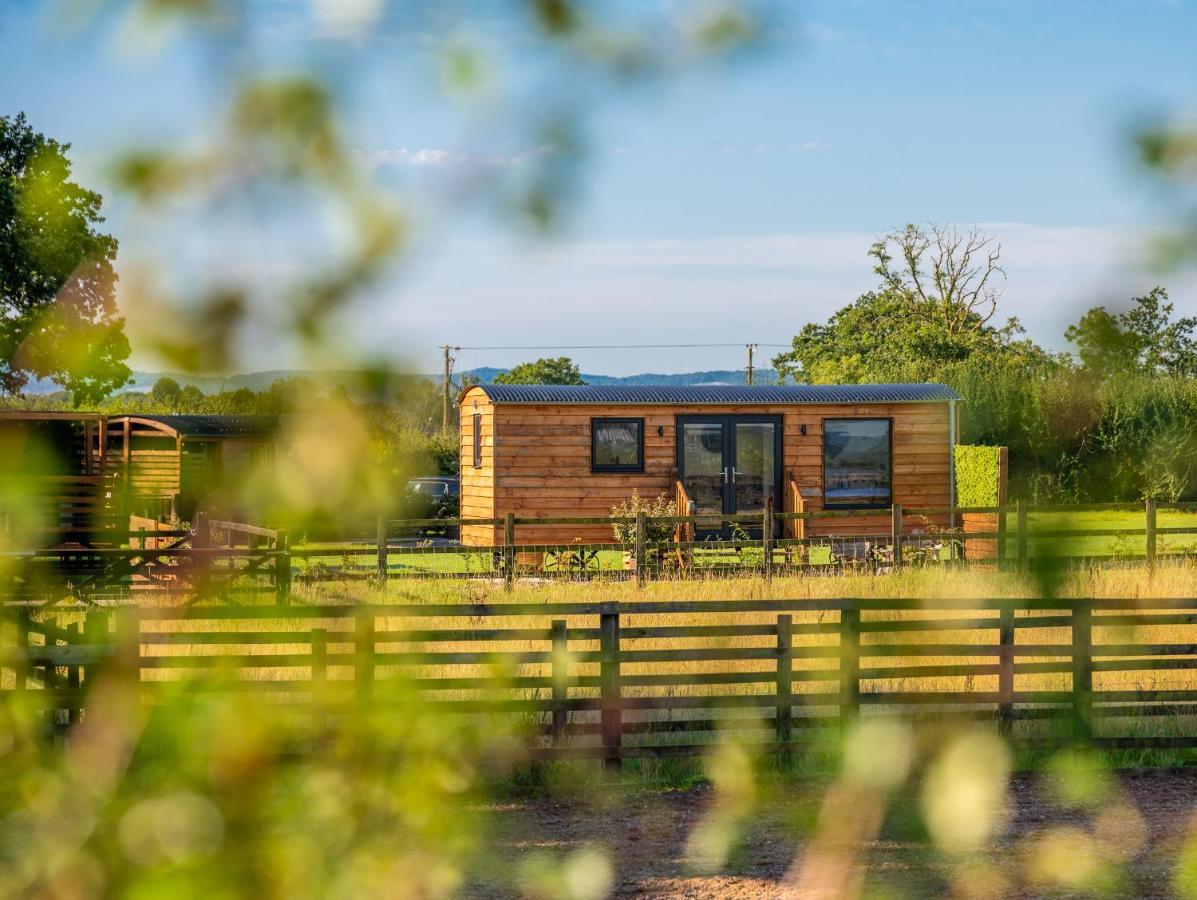 فندق Abberley Shepherds Hut - Ockeridge Rural Retreats Wichenford المظهر الخارجي الصورة