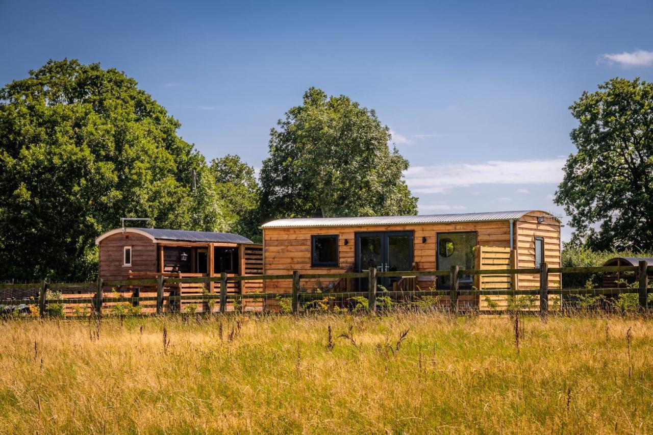 فندق Abberley Shepherds Hut - Ockeridge Rural Retreats Wichenford المظهر الخارجي الصورة